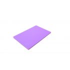 18" x 12" x 1/2" Color Coded Cutting Board with Non-Absorbent and Non-Skid Surface, Purple Color