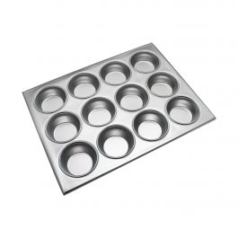 12 CUP MUFFIN PAN, 3.5 OZ EACH CUP