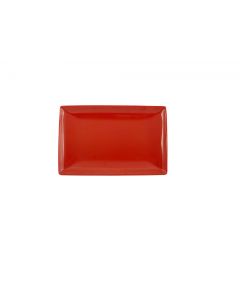 12 1/2 X 8  TRAY, 1 1/8 DEEP, PURE RED