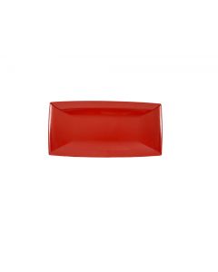 16 1/8 X 8 TRAY, 1 1/8 DEEP, PURE RED