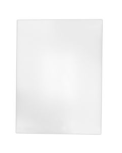 10" x 6" x3/8", Cutting Board with Non-Skid Surface, High Density Polyethylene, Made In Taiwan, Dishwasher Safe, NSF 