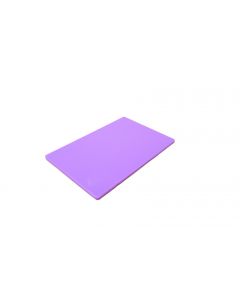 18" x 12" x 1/2" Color Coded Cutting Board with Non-Absorbent and Non-Skid Surface, Purple Color