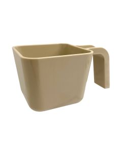 12 oz PORTION CUP, POLYCARBONATE, BEIGE, NSF