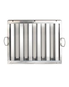25" x 20" x 1-1/2", Hood Filter, Stainless Steel, Dishwasher Safe, Easy to clean with Detergent and Water