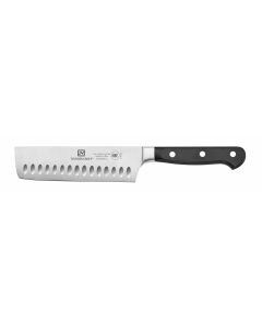Nakiri Knife, 7" Blade, Hollow Ground,  Forged German Steel, NSF