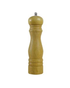 8"H Rubberwood Pepper Mill