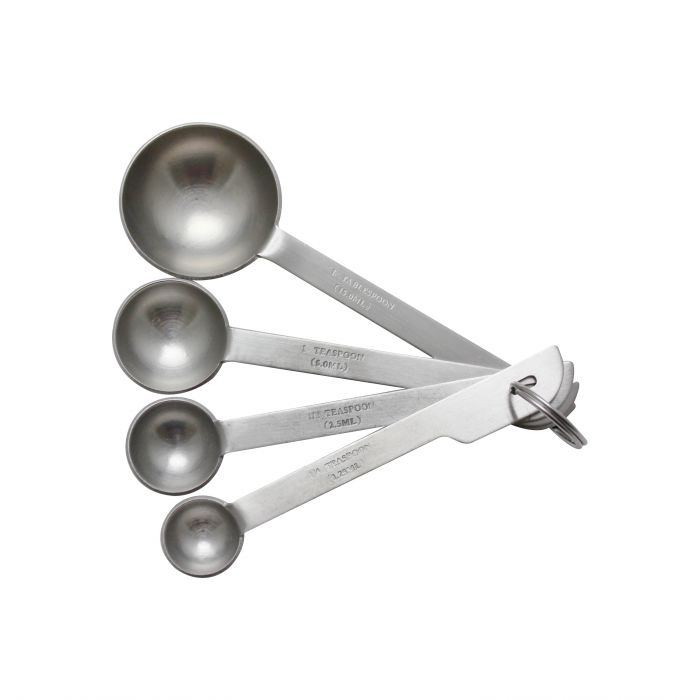 Measuring Spoon Set, 1 tablespoon, 1/2 tablespoon, 1 teaspoon and